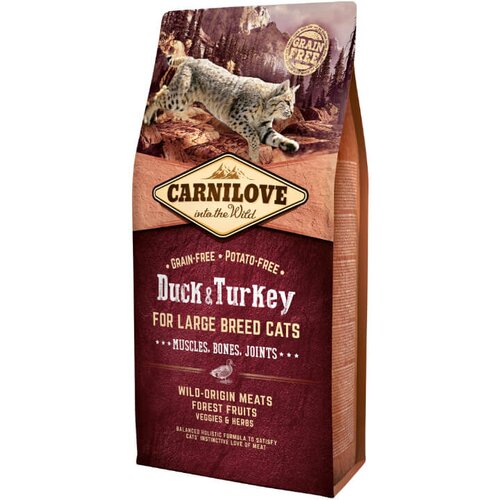Carnilove Cat Adult Large Muscles, Bones & Joints - raca & puran 6 kg Cene