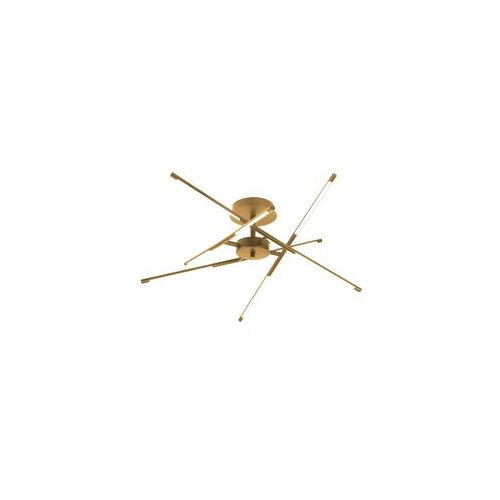 Rabalux luster Henli2, LED, 40W, 3000K, 66x66cm, Zlatne boje Slike