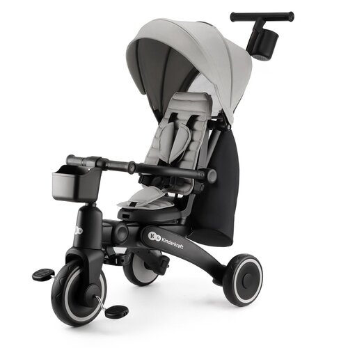 Kinderkraft sklopivi tricikl JAZZ 2, Grey Slike
