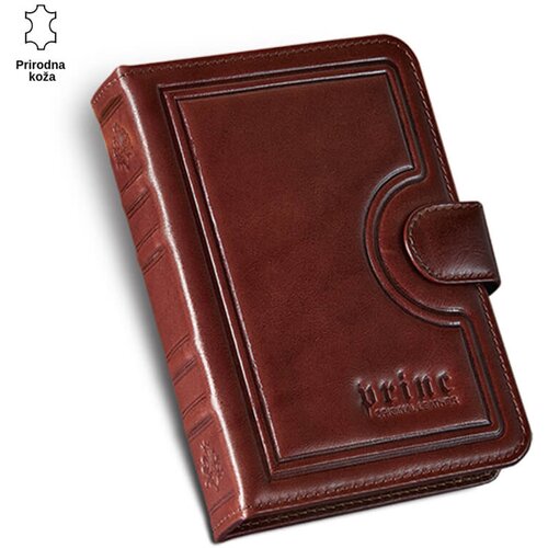 PRINC LEATHER Planer, 195x140x40mm, Braon Cene