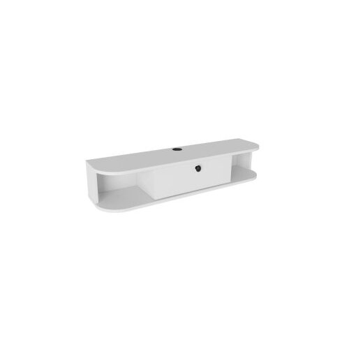 Hanah home TV komoda Ibarra, 120x23,4x29,6 cm, bijela Slike