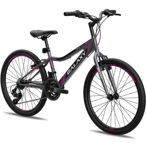 Galaxy Bicikl FESTINA 24"/18 siva/crna/roza MAT Cene