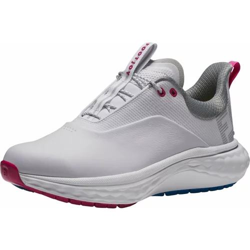 Footjoy Quantum Womens Golf Shoes White/Blue/Pink 39