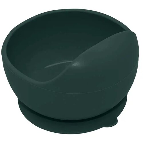 Petite &amp;amp; Mars Take&amp;amp;Match Silicone Bowl skledica s priseskom Misty Green 6 m+ 360 ml Slike