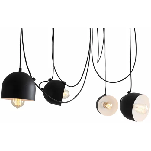 Custom Form crna viseća svjetiljka s 4 žarulje Popo