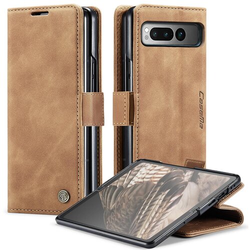 INORCO Torbica denarnica za telefon iz PU usnja za Google Pixel Fold, stojalo za pametni telefon, (22033038) Slike