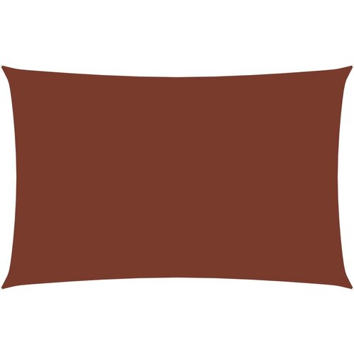vidaXL X Senčno jadro oksford blago pravokotno 2,5x5 m terakota Cene