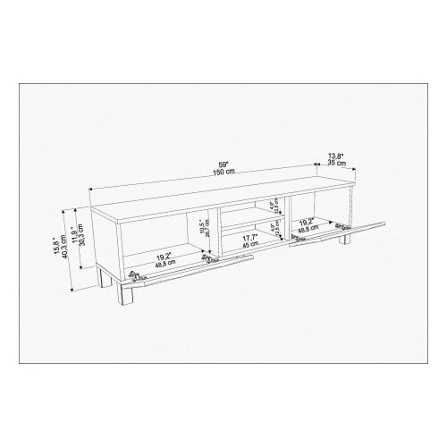 HANNAH HOME TV komoda Lukas 322RTC2150 Slike