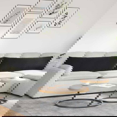 vidaXL jastučići za sofu 2 pcs crna 145 x 40 cm kordura tekstil Cijene