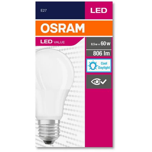 Osram led žarulja value E27 8,5 w 6500 k (60 w) Slike