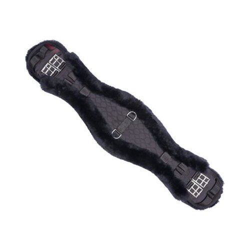 Christ Konturni pas z ovčjo kožo črna/antracit - 60 cm Slike