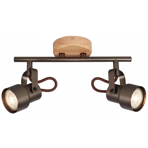 BRILO LED spot svetiljka TAHUN 2xGU10/5W/230V braon Cene