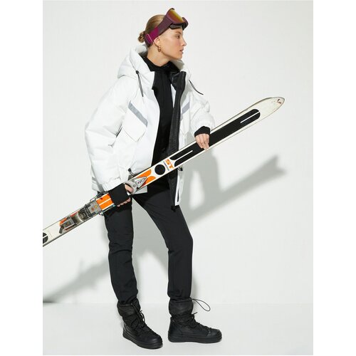 Koton 4WAL00048IW Women&amp;#039;s Coat OFF WHITE Slike