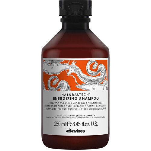 DAVINES Natural Tech Energizing Shampoo &amp;scaron;ampon za krepitev za redčenje las 250 ml Slike