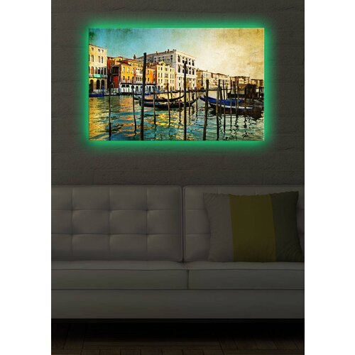 Wallity Slika sa LED osvetljenjem 4570DACT-7, 45x70 cm Cene