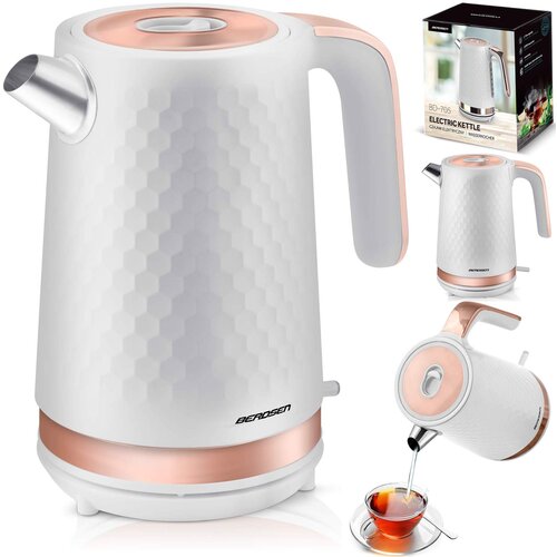 Janshop berdsen BD-705 električni kuhalnik vode 1,7l, bel in baker, (21618112) Slike