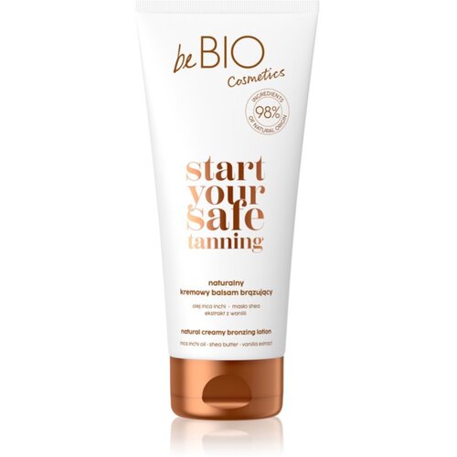 BeBIO Safe Tanning tonirano mleko za telo 200 ml Slike