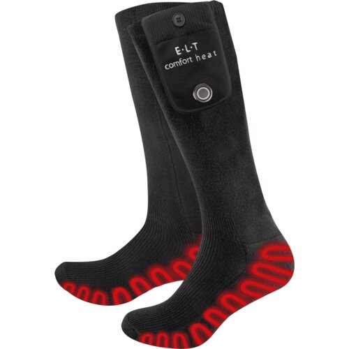 ELT Ogrevane nogavice Comfort Heat, black - L Cene