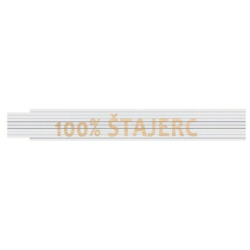 HEKA Zložljivi meter (Dolžina: 2 m, Bela, Natis: 100% ŠTAJERC) Cene