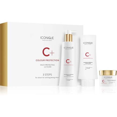 ICONIQUE C+ Colour Protection 3 steps for vibrant hair and long lasting colour poklon set (za obojenu kosu) Cijene