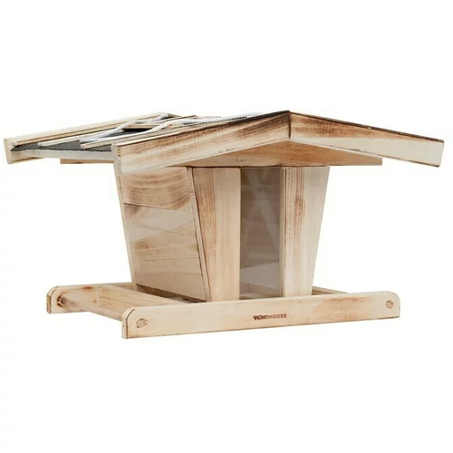 Windhager Kućica za hranjenje ptica Big Chalet (D x Š x V: 37 x 29,5 x 22 cm, Natur, Drvo)