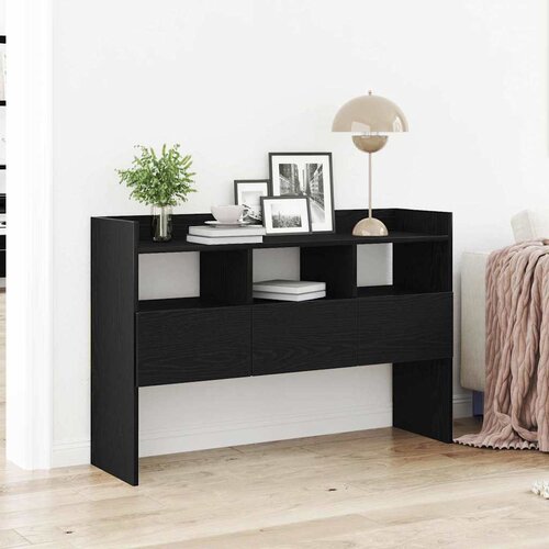  Kreveta Crni hrast 105 x 30 x 70 cm Konstruirano drvo Cene