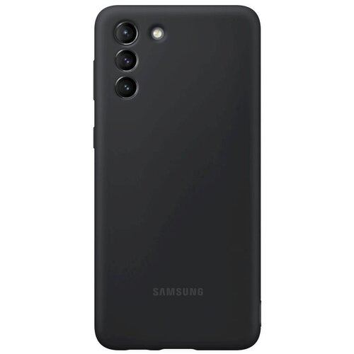 Samsung galaxy S21 silicone cover black Slike