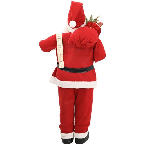  Figura Djed Božićnjak Crvena 180 cm Poliester Slike