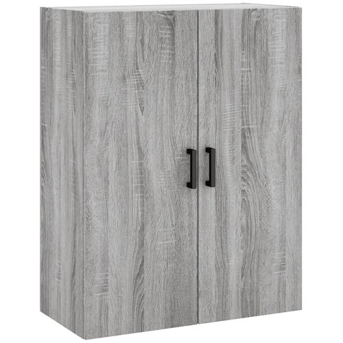  Visoka komoda siva sonome 69,5x34x180 cm od konstruiranog drva Slike