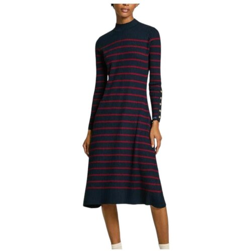 PepeJeans Dolge obleke - Modra Cene