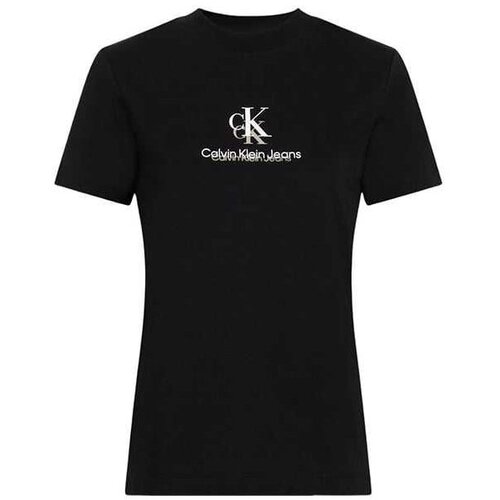 Calvin Klein crna ženska majica CKJ20J225545-BEH Slike