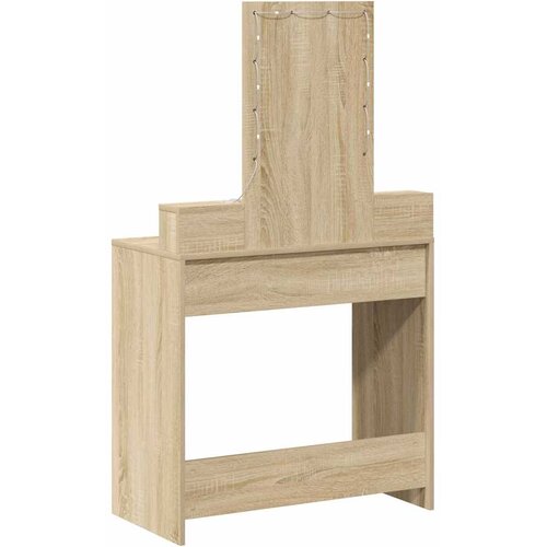  Toaletni stol Smeđa 79 x 41 x 140 cm Konstruirano drvo Slike