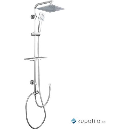  Usponski tu&amp;scaron; set sa prebacivačem hrom Square AquaLux Slike