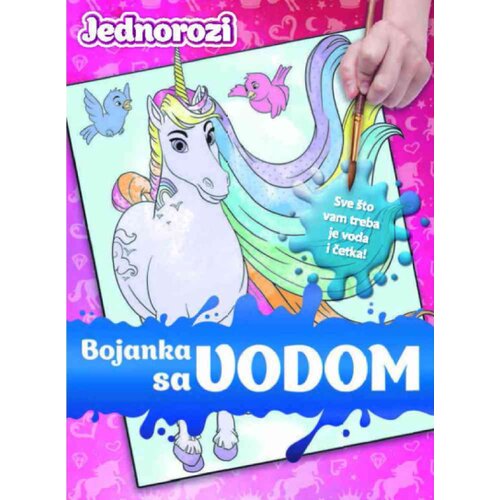  Jednorozi - bojanka sa vodom Cene