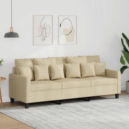  Trosjed od tkanine krem 180 cm Slike