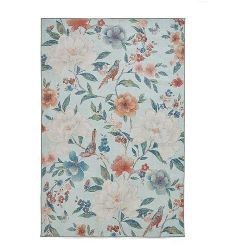 Catherine Lansfield Plava periva staza 61x170 cm Pipa Floral &amp;ndash; Slike