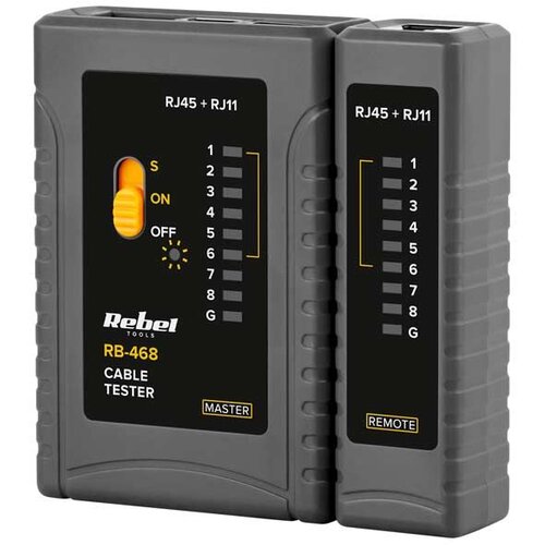 Cabletech tester za patch in tel kable rebel PA45-RB Cene