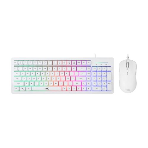 White Shark Baracuda BGC 012 ORCA Bela - Combo Tastatura Cene
