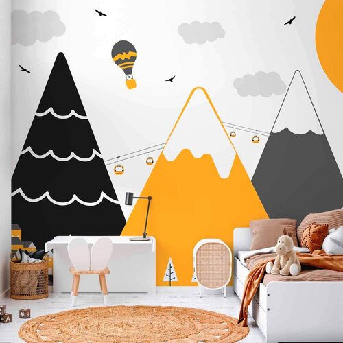 Artgeist Foto tapeta - Adventure in the Mountains 400x280 Standard Slike