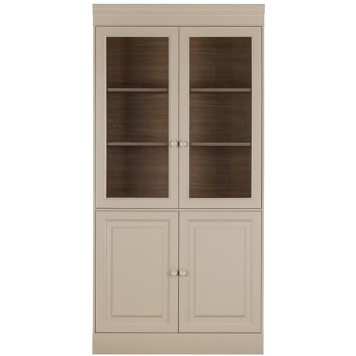 Vtwonen Krem vitrina od masivnog bora 105x215 cm Chow &amp;ndash; Slike
