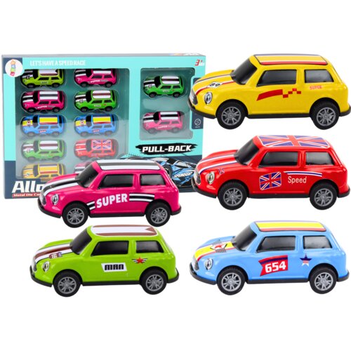  Set automobila s oprugama 12u1 - šareni Cene