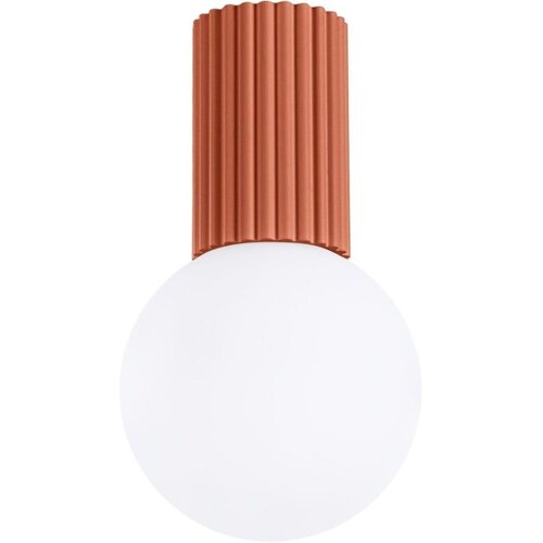 Sollux SL.1728 - Kupatilsko plafonsko svetlo HALO 1xG9/8W/230V IP44 narandžasta Slike