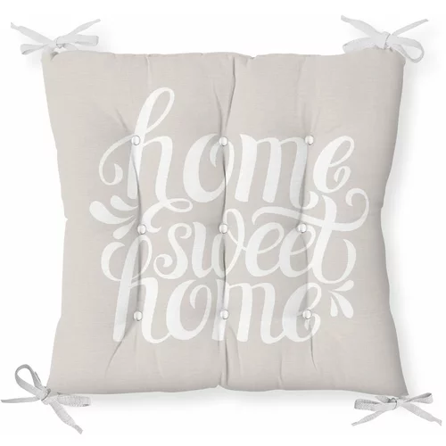 Minimalist Cushion Covers jastuk za stolicu s udjelom pamuka Home Sweet Home, 36 x 36 cm