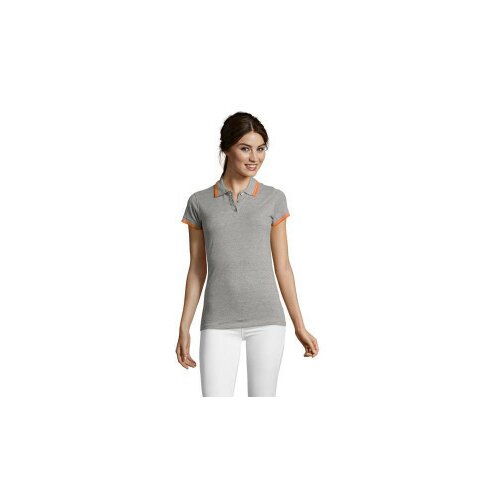 SOL'S Pasadena ženska polo majica sa kratkim rukavima Grey melange XXL ( 300.578.74.XXL ) Slike