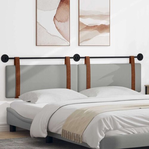  Držeće uzglavlje Zidne Oblačnosiva 210 x 55 x 5 cm Antikni PU - Siva boja oblaka 200 cm bez LED Cene