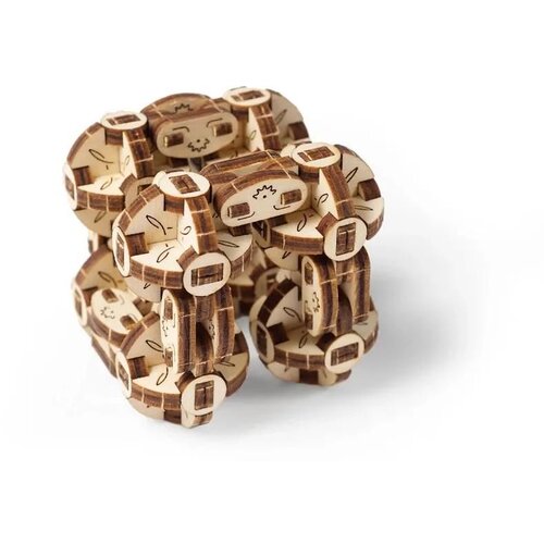 UGEARS 3d eko mehanička puzzle - FLEKSI KOCKA Cene