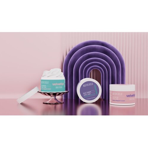 Revuele Velvetish Palm Breeze Body Whipped Cream vlažilna krema za telo Coconut + Shea 300 ml Slike