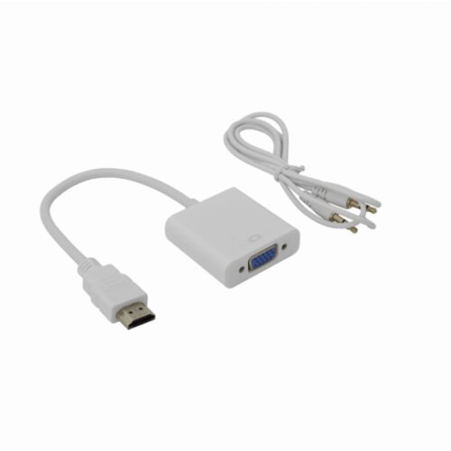 S Box adapter hdmi / vga + audio Cene