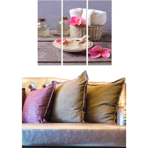 Wallity MDF110593250 multicolor decorative mdf painting (3 pieces) Slike