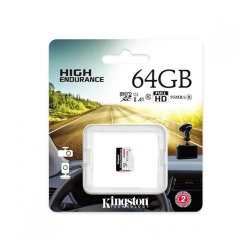 Micro SD KINGSTON SDCE/64GB 64GB High Endurance SD,95MB/s,30MB/s